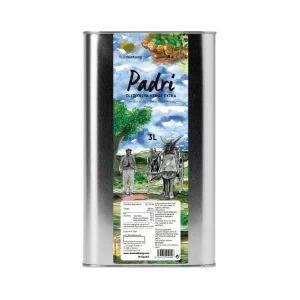 Llauna d'oli d'oliva Premium Padrí 3L Mas Montseny