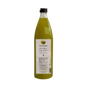 Bouteille d’Huile d’Olive Arbequina 100% Vierge Extra - 1L, Huile d’olive non filtrée